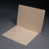 End Tab Pocket Folders, Full Inside Pocket, Letter, No Fastener, 14pt Manila, 50/Box