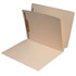 End Tab Classification Folders, 1 Pocket Divider, Letter Size, Manila, 50/Box