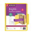 Smead 100% Recycled Pressboard Classification Folder, 2 Dividers, 2" Exp, Letter Size, Assorted Colors, 5/Pack