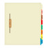 Fileback Dividers, Side Tab, Side Fastener, 8-Tab, Letter Size, 8 Tabs/Set