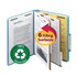 Smead 100% Recycled Pressboard Colored Classification Folders (14056)