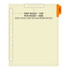 Chart Dividers, Side Tab, Position 1, Immunizations/Injections, Orange, 100/Box