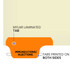 Chart Dividers, Bottom Tab, Position 1, Immunizations/Injections, Orange, 100/Box