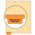 Chart Dividers, Bottom Tab, Position 1, Immunizations/Injections, Orange, 100/Box