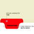 Chart Dividers, Bottom Tab, Position 2, Prescriptions, Red, 100/Box