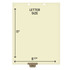 Chart Dividers, Bottom Tab, Position 4, Imaging, Gray, 100/Box