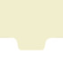 Chart Dividers, Bottom Tab, Position 5, Clear/Blank, 100/Box