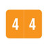Smead DCCRN Numeric Labels Number 4