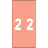 Smead LCC Match Numeric Labels #2 2W x 1H 250/Roll