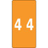 Smead LCC Match Numeric Labels #4 2W x 1H 250/Roll
