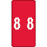 Smead LCC Match Numeric Labels #8 2W x 1H 250/Roll