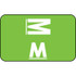 Smead ACCS Compatible Labels Letter M 250/Roll