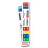 Smead ColorBar Labels, 8" H x 1-7/16" W, Laser Compatible, 7-Up, 1008 per Pack