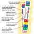 Smead ColorBar Labels, 8" H x 1-7/16" W, Laser Compatible, 7-Up, 1008 per Pack