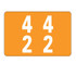 Smead DDS Series Match Labels 40-49
