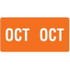 Smead ETS Month Labels, October