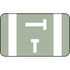 Smead ACCS Compatible Labels Letter T 100/Pack