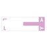 Smead Alpha Labels, NCC-Series, 1 5/32 H x 3 5/8 W, Letter L/Y, Lavender, 100/Pack (SNCC-LY)