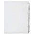 Photo view of Legal index tabs collated set 51 to 75, side tab, letter size