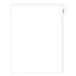Exhibit A Legal Index Tabs, Individual Letter, Letter Size, 25 Tabs