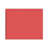 Kardex Numeric File Folders - 0 thru 9 Scale, Red, 2 Fasteners, 50/Box