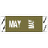 Col'R'Tab® 11880-Series Month Label Packs - May