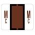 Click to zoom in on this Smead BCCR Compatible Label Letter Mc