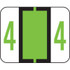 Tab Numeric Labels 91004