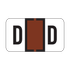 Traco Alpha Label Letter D (500/Roll)
