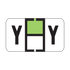 Traco Alpha Label Letter Y (500/Roll)