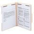 Smead Fastener Folders, Letter Size, Reinforced 1/3-Cut Tab, 1-1/2" Expansion, Manila, 50/Box