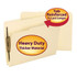 Smead Fastener Folders, Letter Size, Reinforced 1/3-Cut Tab, 1-1/2" Expansion, Manila, 50/Box