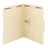 Smead File Folders, Letter Size, Reinforced 1/3-Cut Tab, 2 Fasteners, 18pt Manila, 50/Box