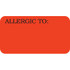 Allergic To Label UL180