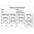 Physical Exam Checklist Label, 4 x 2-5/8, 240/RL (V-AN407)