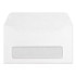 Number 6-3/4 Window Envelopes (3-5/8 x 6-1/2) 24lb White, Side Seam, Digi-Clear, 500/BX (W0889)