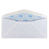 #10 Window Envelopes (4 1/8 x 9 1/2) 24lb White, Digi-Clear, Blue FDIC Tint 500/BX