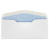 #10 Window Envelopes (4 1/8 x 9 1/2) 24lb White, Blue Tint, Window B, 500/BX