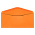 #10 Window Envelopes (4 1/8 x 9 1/2) 24lb Starburst Tangerine 500/BX