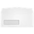 Number 10 Envelope, 24lb Digi-Clear SFI H Window (1 3/8 x 4 1/2, 7/8L - 5/8B) Side Seam, 500/Box