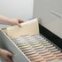 File Folders, Legal Size, Standard 1/3-Cut Tab, Manila, 100/Box