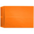 10 x 13 Tangerine Starburst open end catalog envelope, 28 lb brightly colored sulphite paper, no window, carton of 500