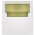Ultra-White Foil-Lined Announcement Envelope (A-6) 7089
