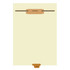 "Hospital" - Bottom Tab Fileback Divider with Fastener - Position 5 - Brown