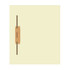Fileback Dividers, Side Hinge, Letter Size, No Tabs, Manila, 100/Box (S-09052)