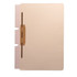 Self-Adhesive Folder Dividers, Letter Size, 1 Fastener (Pos. 5), 100/Box (S-09090)
