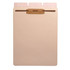 Self-Adhesive Folder Dividers, Letter Size, 1 Fastener (Pos. 1), 100/Box (S-09092)