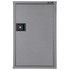 Fireshield Storage Cabinet in Silver - Closed Front View of Fireproof and Secure File Storage Solution