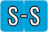 Barkley Alphabet Labels - BXAM Series - Letter S