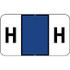 Control-O-Fax Compatible Label for Letter 'H' – Black Text on a Dark Purple Background